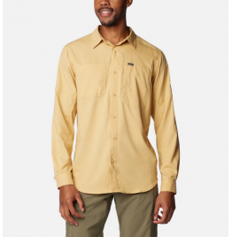 COLUMBIA ΑΝΔΡΙΚΟ ΠΟΥΚΑΜΙΣΟ SILVER RIDGE UTILITY LITE LONGSLEEVE 2012932-292 UPF40 YELLOW