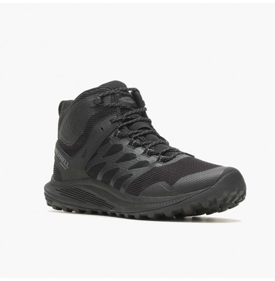 MERRELL NOVA 3 TACTICAL MID WATERPROOF J005049 ΑΝΔΡΙΚΑ ΟΡΕΙΕΒΑΤΙΚΑ ΜΠΟΤΑΚΙΑ BLACK