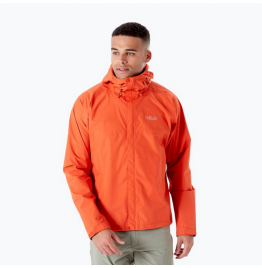 RAB ΑΔΙΑΒΡΟΧΗ ΜΕΜΒΡΑΝΗ DOWNPOUR ECO JACKET QWG-82-FC FIRECRACKER