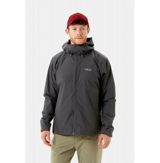 RAB ΑΔΙΑΒΡΟΧΗ ΜΕΜΒΡΑΝΗ DOWNPOUR ECO JACKET QWG-82-GP GRAPHENE