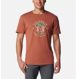 COLUMBIA ΑΝΔΡΙΚΟ T-SHIRT RAPID RIDGE GRAPHIC TEE 1888813-229 AUBURN