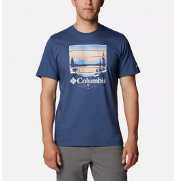 COLUMBIA ΑΝΔΡΙΚΟ T-SHIRT PATH LAKE GRAPHIC TEE II 1934814-483 DARK MOUNTAIN