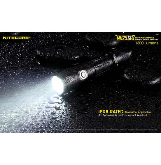 Nitecore ΦΑΚΟΣ Led Multi Task Hybrid Mh25gts1800lumens